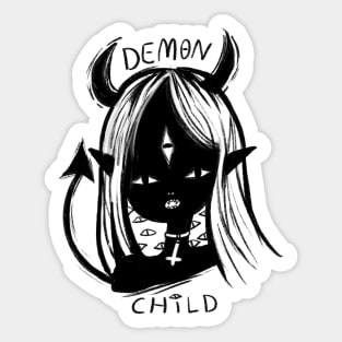 demon child ♥︎ Sticker